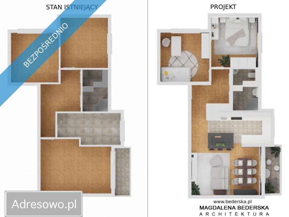 Mieszkanie 3-pokojowe Wrocław Fabryczna, ul. Stefana Drzewieckiego. Zdjęcie 15