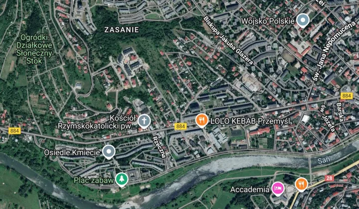 Działka budowlana Przemyśl Zasanie, ul. Stanisława Przybyszewskiego