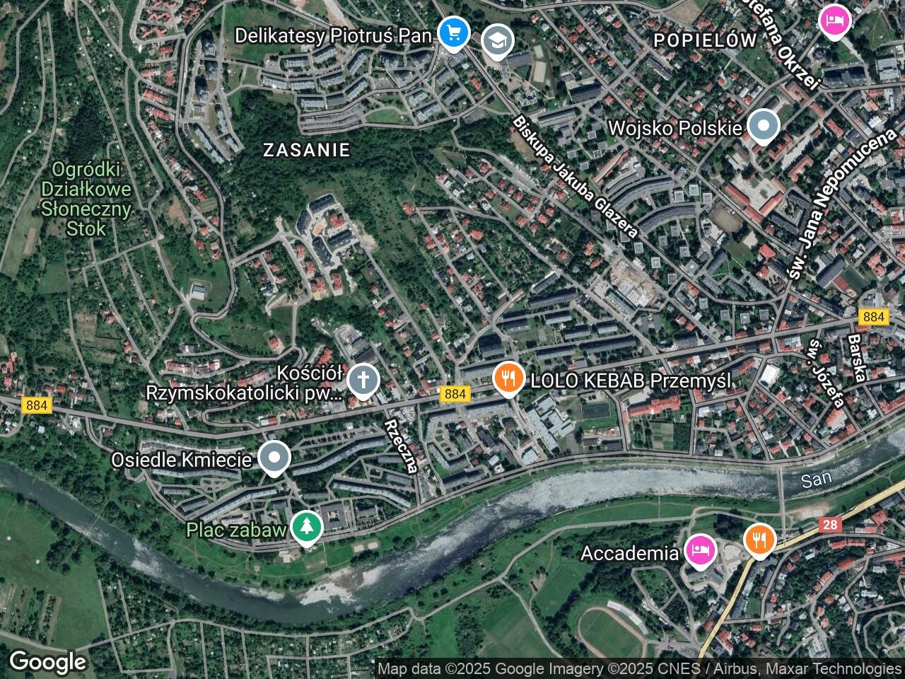 Działka budowlana Przemyśl Zasanie, ul. Stanisława Przybyszewskiego