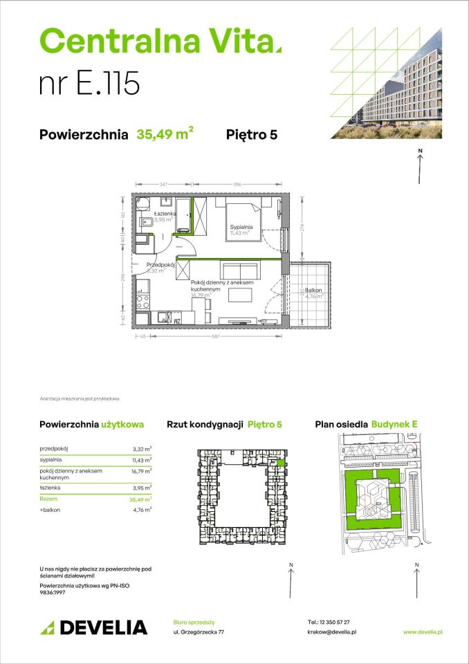 Mieszkanie 2-pokojowe Kraków Czyżyny, ul. Romana Ciesielskiego. Zdjęcie 14