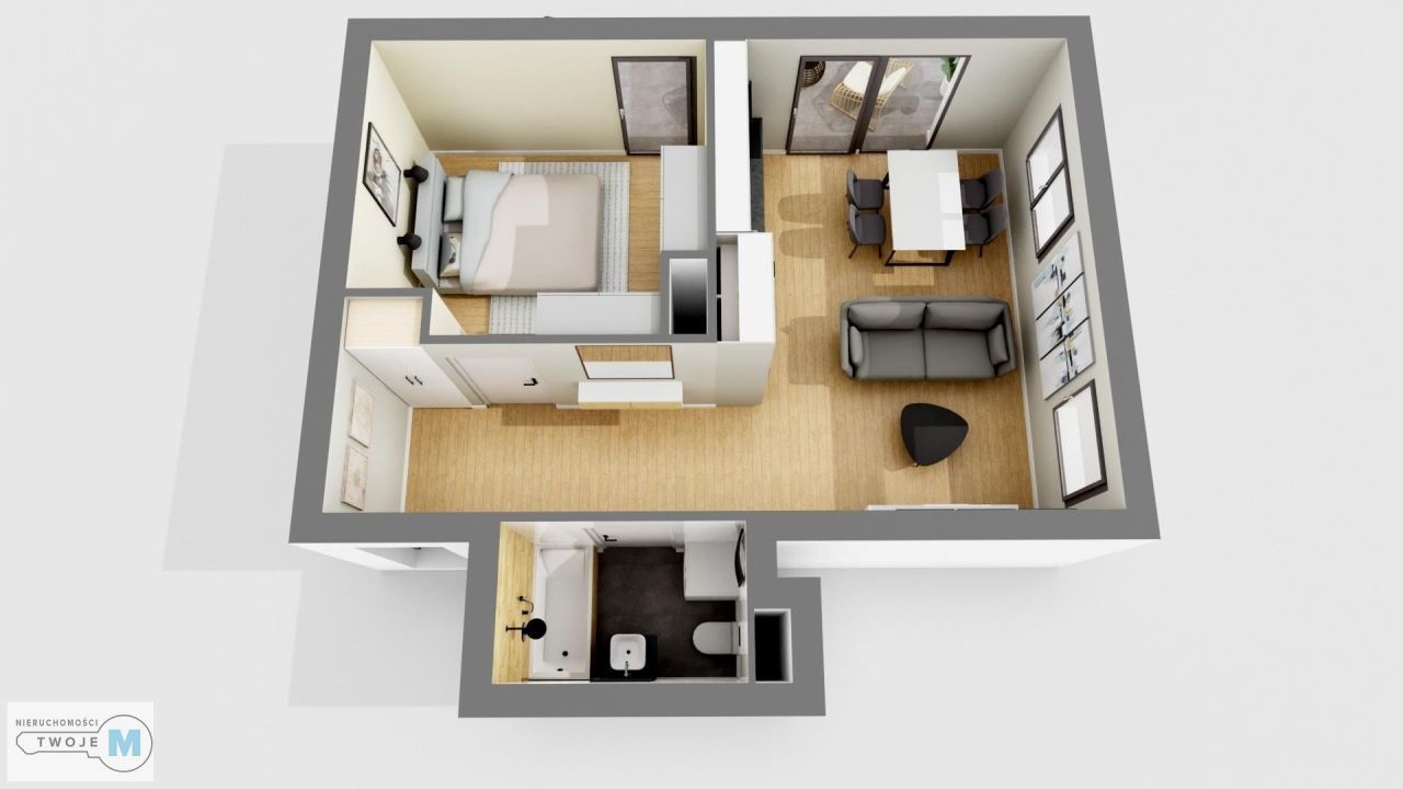 Mieszkanie 2-pokojowe Kielce Centrum. Zdjęcie 5