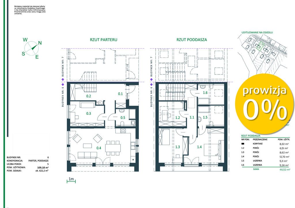 bliźniak, 5 pokoi Minoga. Zdjęcie 9
