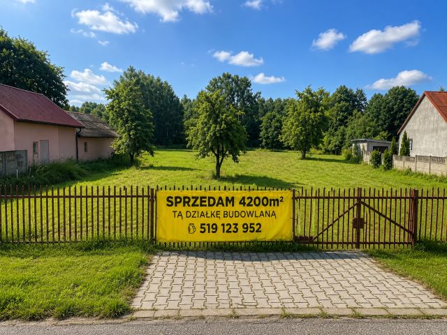 Działka budowlana Chlewiska, Szkolna. Zdjęcie 1