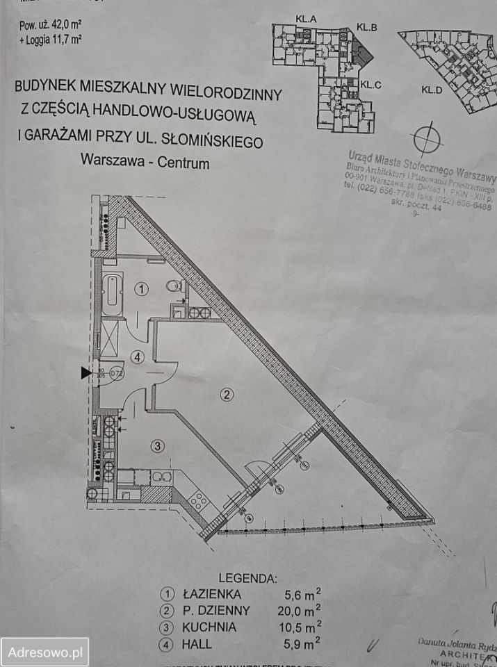 Mieszkanie 1-pokojowe Warszawa Muranów, ul. Zygmunta Słomińskiego. Zdjęcie 6