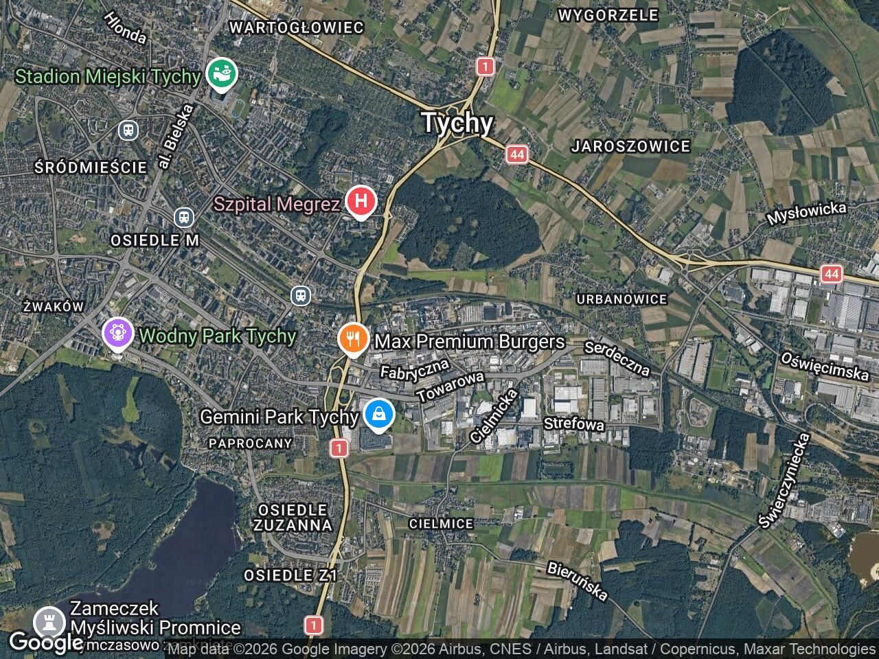 Nieruchomość komercyjna do wynajęcia bez pośredników
ul. Przemysłowa
Tychy