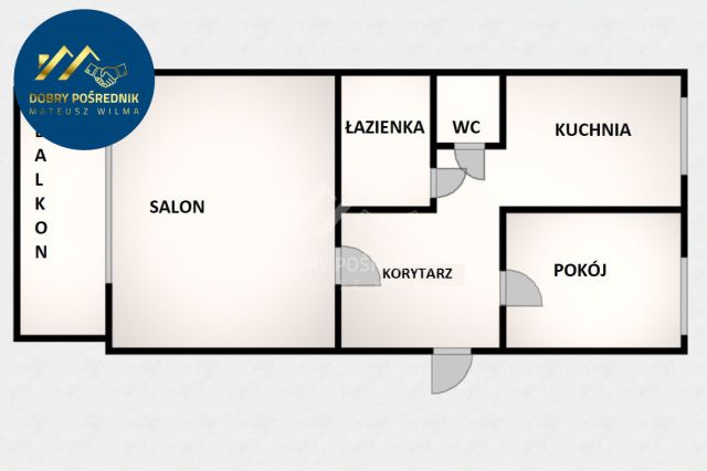 Mieszkanie 2-pokojowe Gdańsk Zaspa, ul. Pilotów. Zdjęcie 16