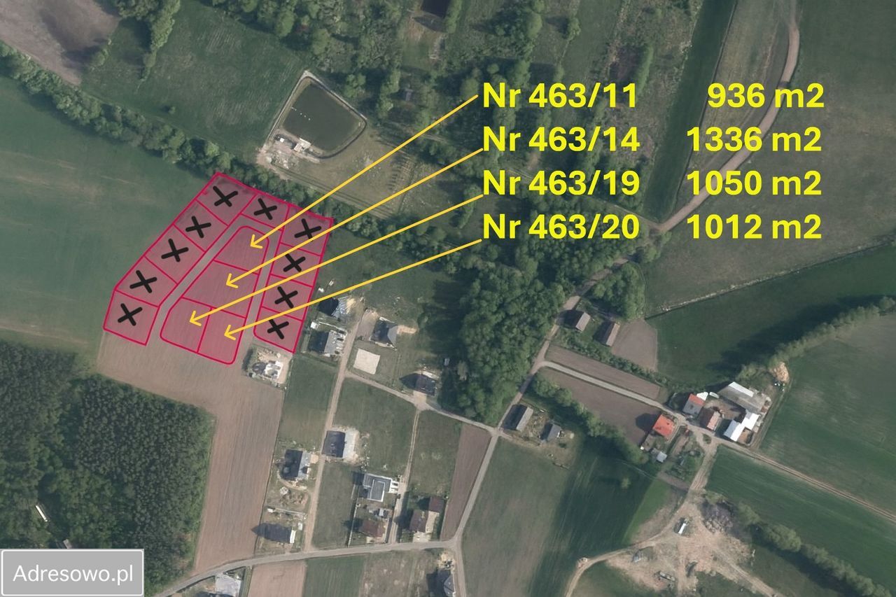 Działka budowlana Chojęcin