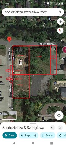 Działka budowlana Żory Osiny, ul. Szczęśliwa. Zdjęcie 1