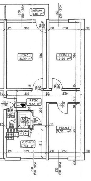 Mieszkanie 3-pokojowe Łódź Teofilów, ul. Grabieniec. Zdjęcie 17