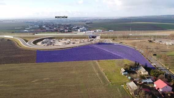 Działka inwestycyjna Miechów