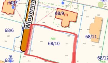 Działka budowlana Kolnik, ul. Wiosenna