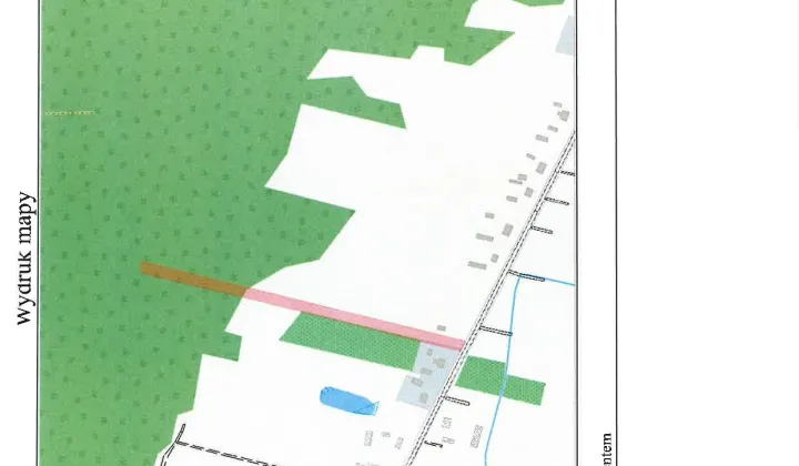 Działka rolna Goryń