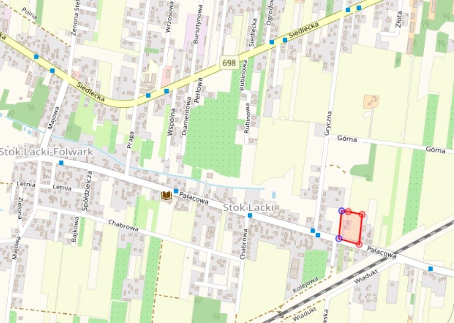 Działka budowlana Stok Lacki, ul. Pałacowa. Zdjęcie 13