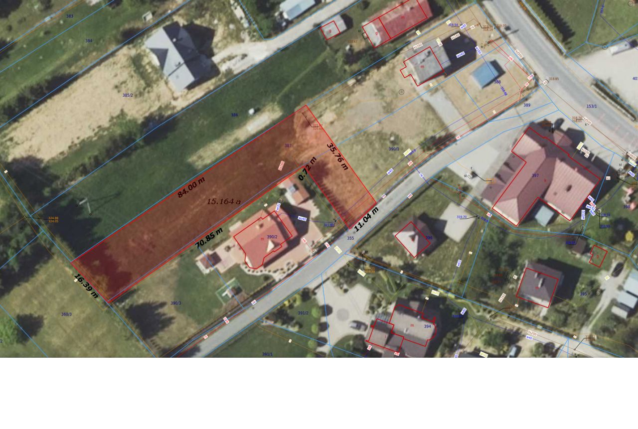 Działka rolno-budowlana Krosno