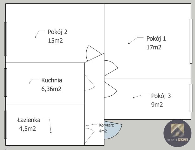 Mieszkanie 3-pokojowe Szczecin Pogodno, ul. Klemensa Janickiego. Zdjęcie 14