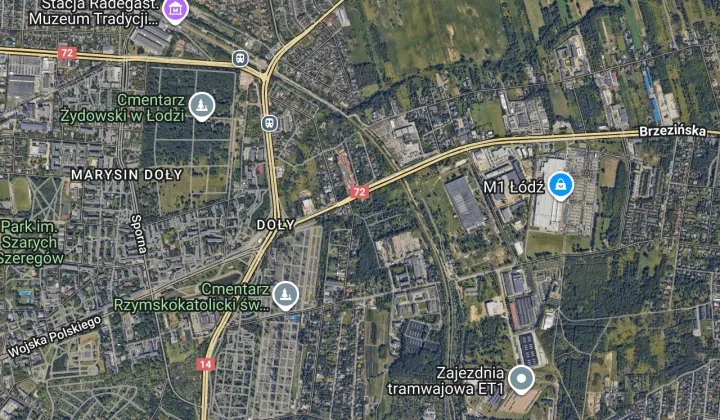 Działka budowlana Łódź Bałuty, ul. Łomnicka