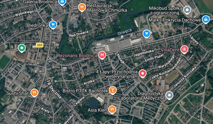 Mieszkanie 3-pokojowe Brodnica, ul. Nowa Kolonia