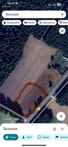 Działka budowlana Skorosze. Zdjęcie 1