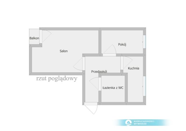Mieszkanie 2-pokojowe Gdańsk Stogi, ul. Pawia. Zdjęcie 14