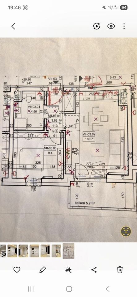 Mieszkanie 2-pokojowe Piła Centrum, ul. Rynkowa. Zdjęcie 2