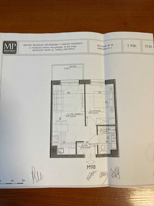 Mieszkanie 2-pokojowe Grójec, ul. Kardynała Stefana Wyszyńskiego. Zdjęcie 5