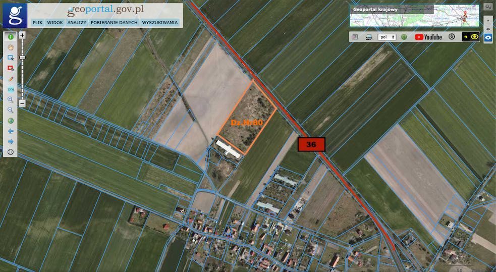 Działka inwestycyjna Gogołowice. Zdjęcie 2