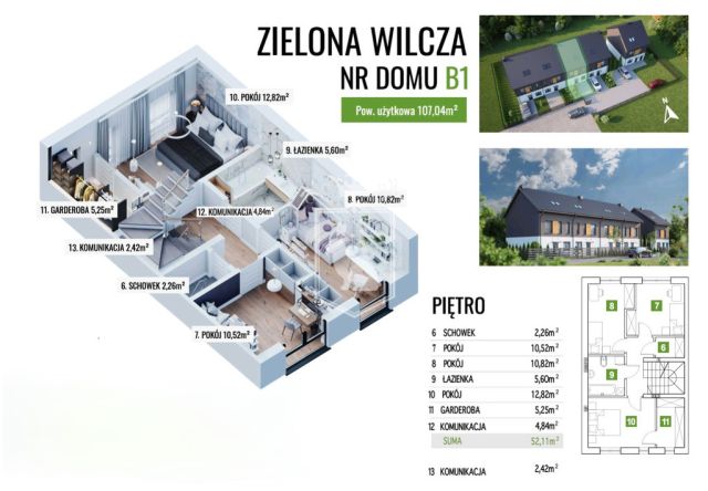 dom szeregowy, 4 pokoje Marki, ul. Wilcza. Zdjęcie 18