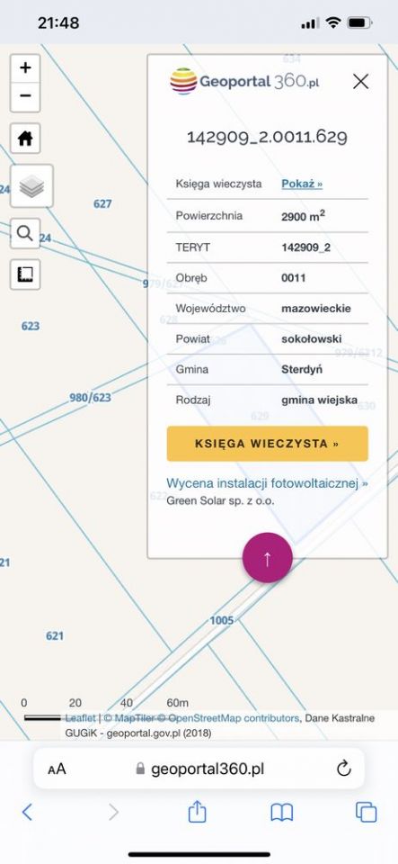 Działka rolno-budowlana Lebiedzie-Kolonia. Zdjęcie 2