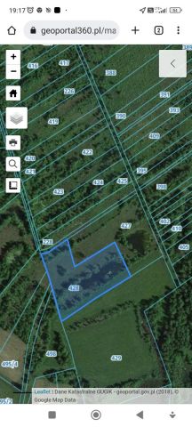 Działka rekreacyjna Kosiory. Zdjęcie 1