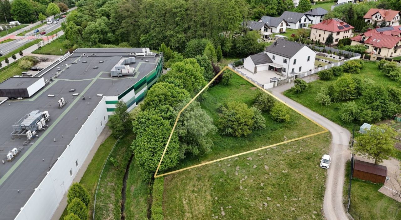 Działka budowlana Kraków Kurdwanów, ul. Cechowa. Zdjęcie 3