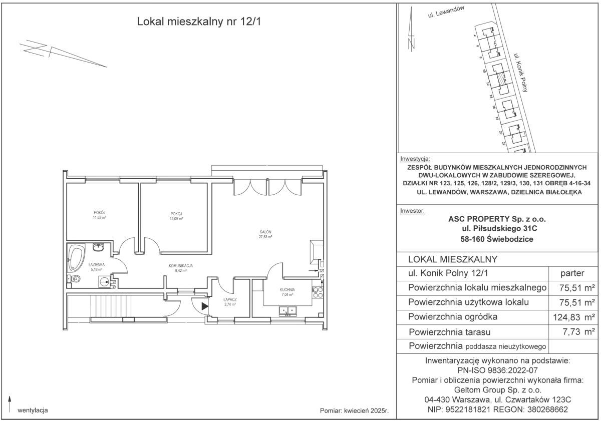 Mieszkanie 3-pokojowe Warszawa Białołęka, ul. Konik Polny. Zdjęcie 10