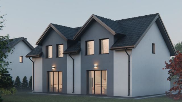 bliźniak, 4 pokoje Rzeszów, ul. Miejska. Zdjęcie 2