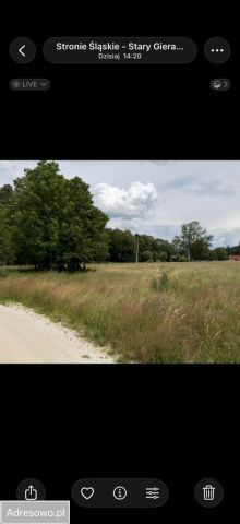 Działka budowlana Stary Gierałtów. Zdjęcie 1