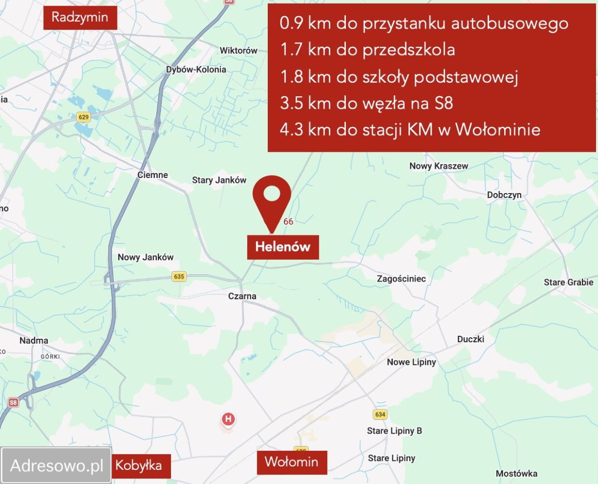 Działka budowlana Helenów, ul. Boryny. Zdjęcie 4