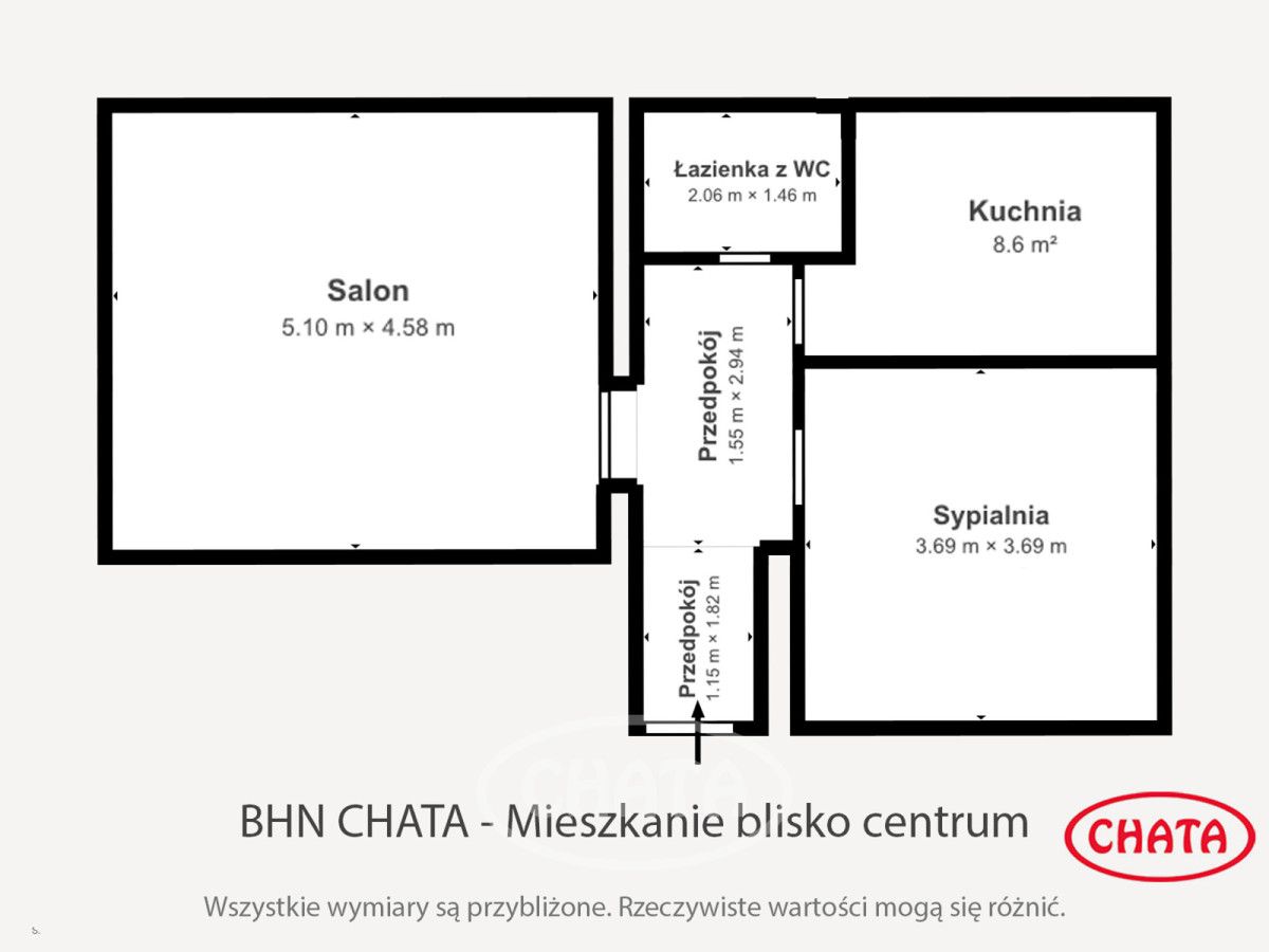 Mieszkanie 2-pokojowe Wrocław Grabiszyn, ul. Inżynierska. Zdjęcie 17