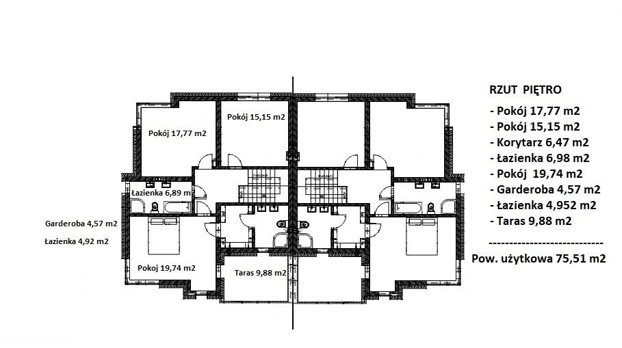 bliźniak, 5 pokoi Łazy. Zdjęcie 4