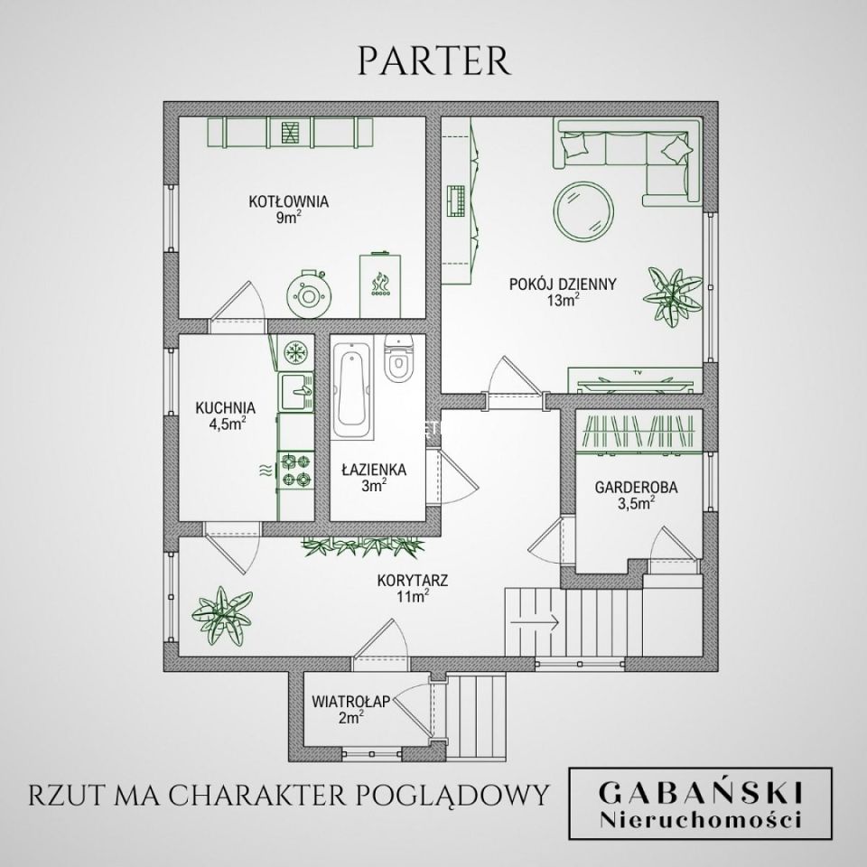 dom wolnostojący, 5 pokoi Tarnowiec, ul. Tarnowska. Zdjęcie 16