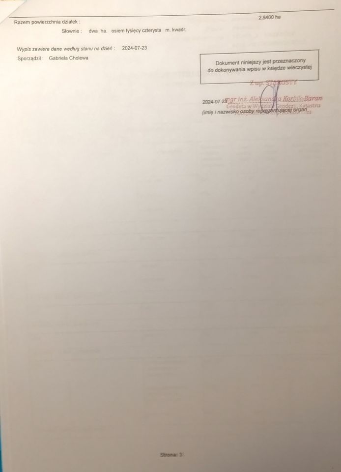 Działka rolna Ostrownica Przydatki. Zdjęcie 3