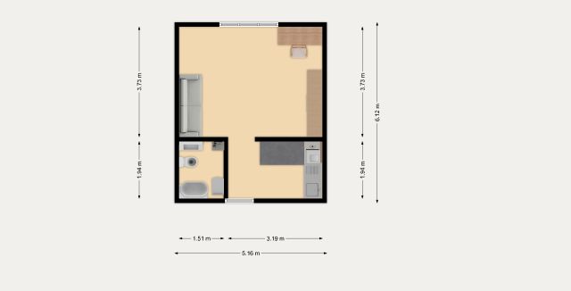 Mieszkanie 1-pokojowe Warszawa Wola, ul. Mordechaja Anielewicza. Zdjęcie 10