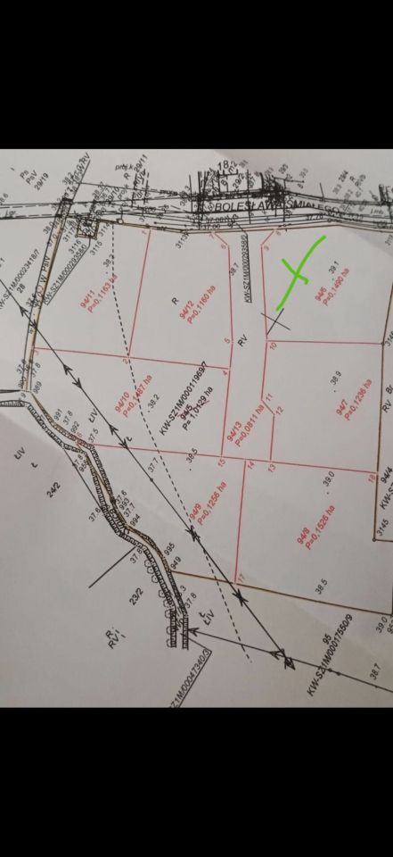 Działka budowlana Dębno, ul. Bolesława Śmiałego. Zdjęcie 2