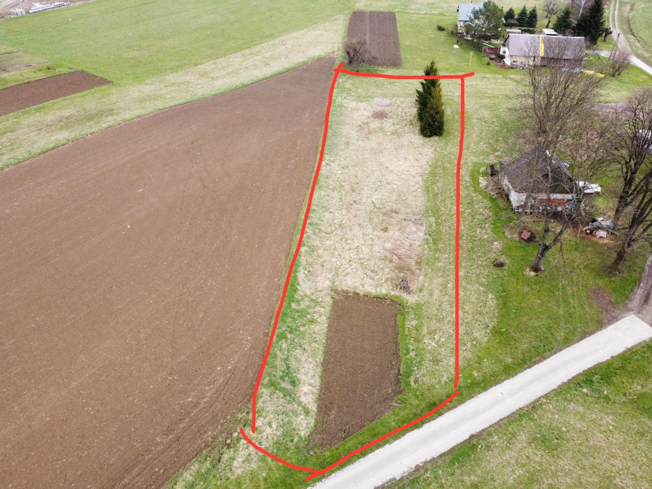 Działka rolna Burzyn. Zdjęcie 2