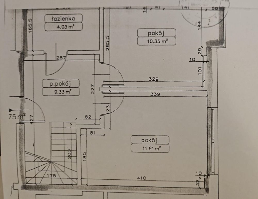 Mieszkanie 3-pokojowe Kraków Prądnik Biały, ul. Macieja Słomczyńskiego. Zdjęcie 11