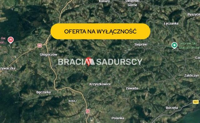 Działka budowlana Myślenice. Zdjęcie 1