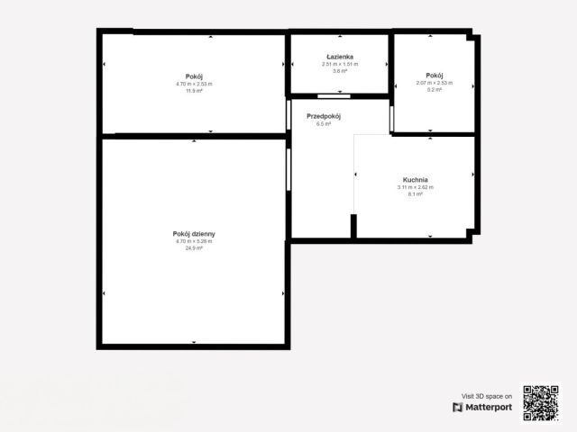 Mieszkanie 3-pokojowe Koluszki, ul. gen. Władysława Andersa. Zdjęcie 12