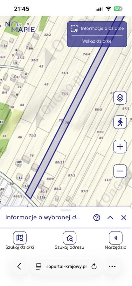 Działka rolna Wandzin. Zdjęcie 1