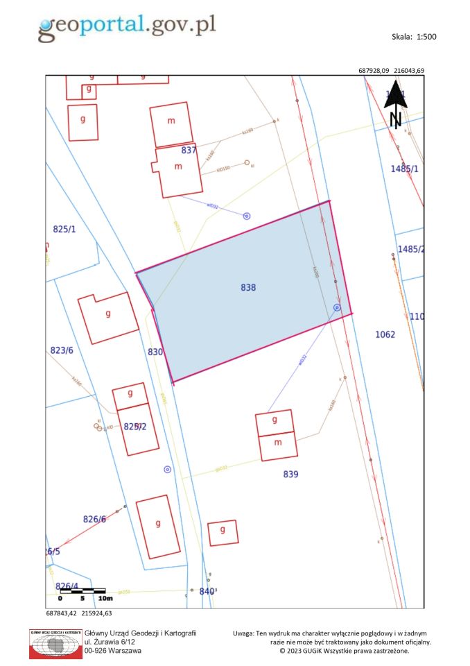 Działka budowlana Niepla Dół. Zdjęcie 2