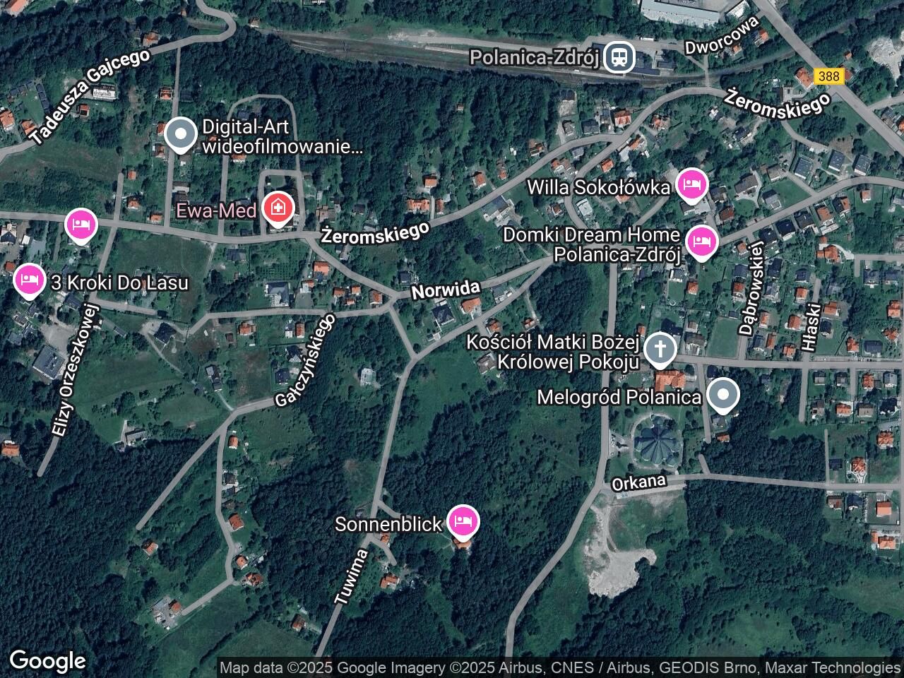 dom wolnostojący, 7 pokoi Polanica-Zdrój Sokołówka, ul. Juliana Tuwima