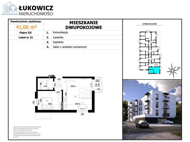 Mieszkanie 2-pokojowe Czechowice-Dziedzice, ul. Mazańcowicka. Zdjęcie 15