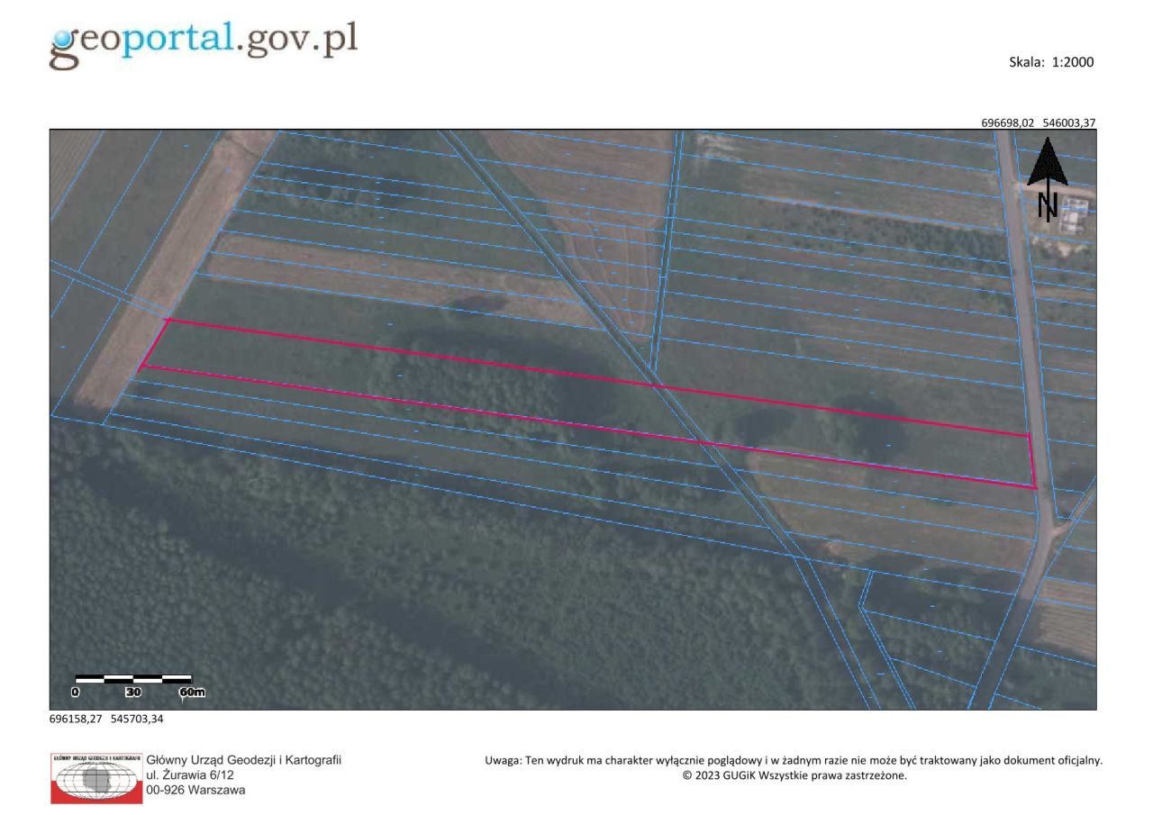 Działka rolna Kuskowizna. Zdjęcie 9
