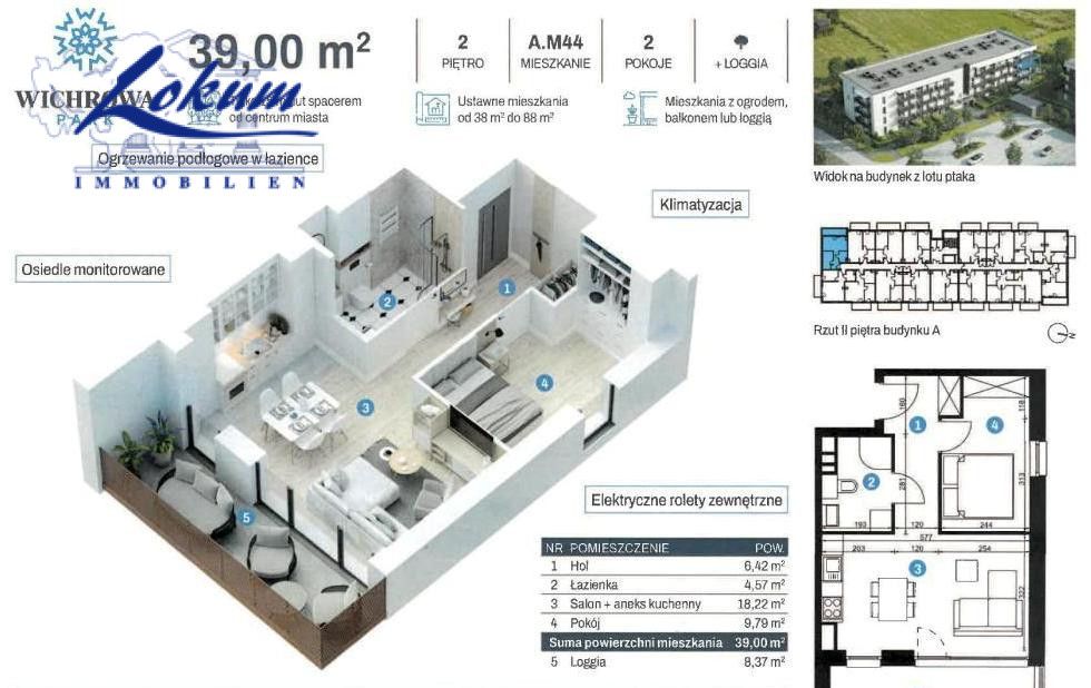 Mieszkanie 2-pokojowe Gostyń, ul. Wichrowa. Zdjęcie 1